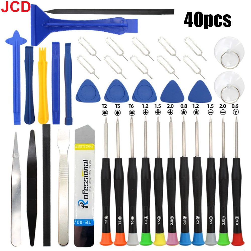Electronics Repair Company - 40-in-1-Reparaturwerkzeuge für Mobiltelefone, Zerlegen, Reparaturset für