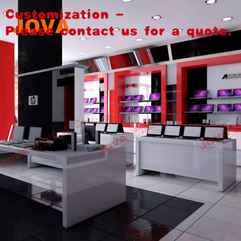 Electronics Repair Shop - kundenspezifisch. Elektronische Displays, Ausstellungsraum, Vitrine, Geschäft,