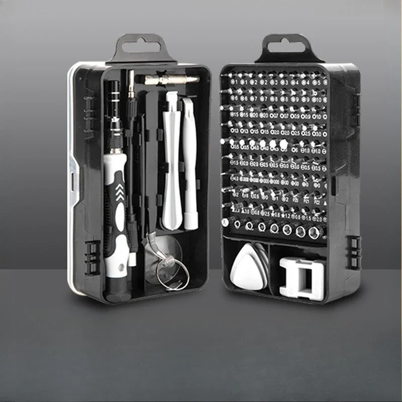 Electronics Repair Company - 115-in-1 Multifunktionales Schraubendreher-Set für Uhren, Computer