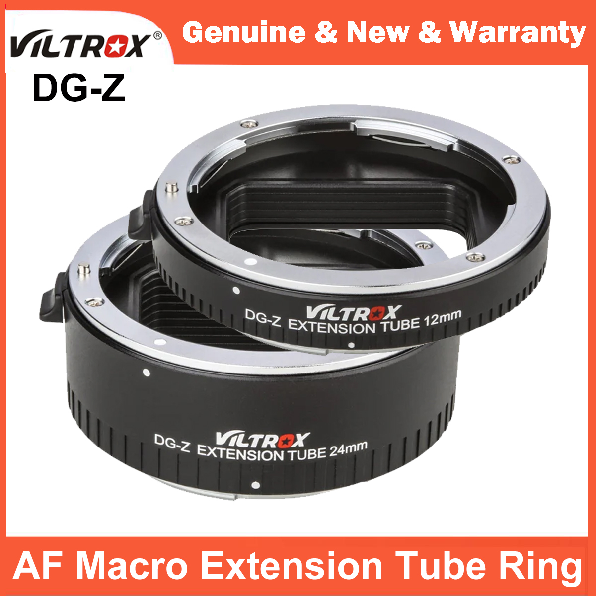Nikon Camera Z50 - Viltrox DG-Z Autofokus AF Makro-Verlängerungsrohrring 12