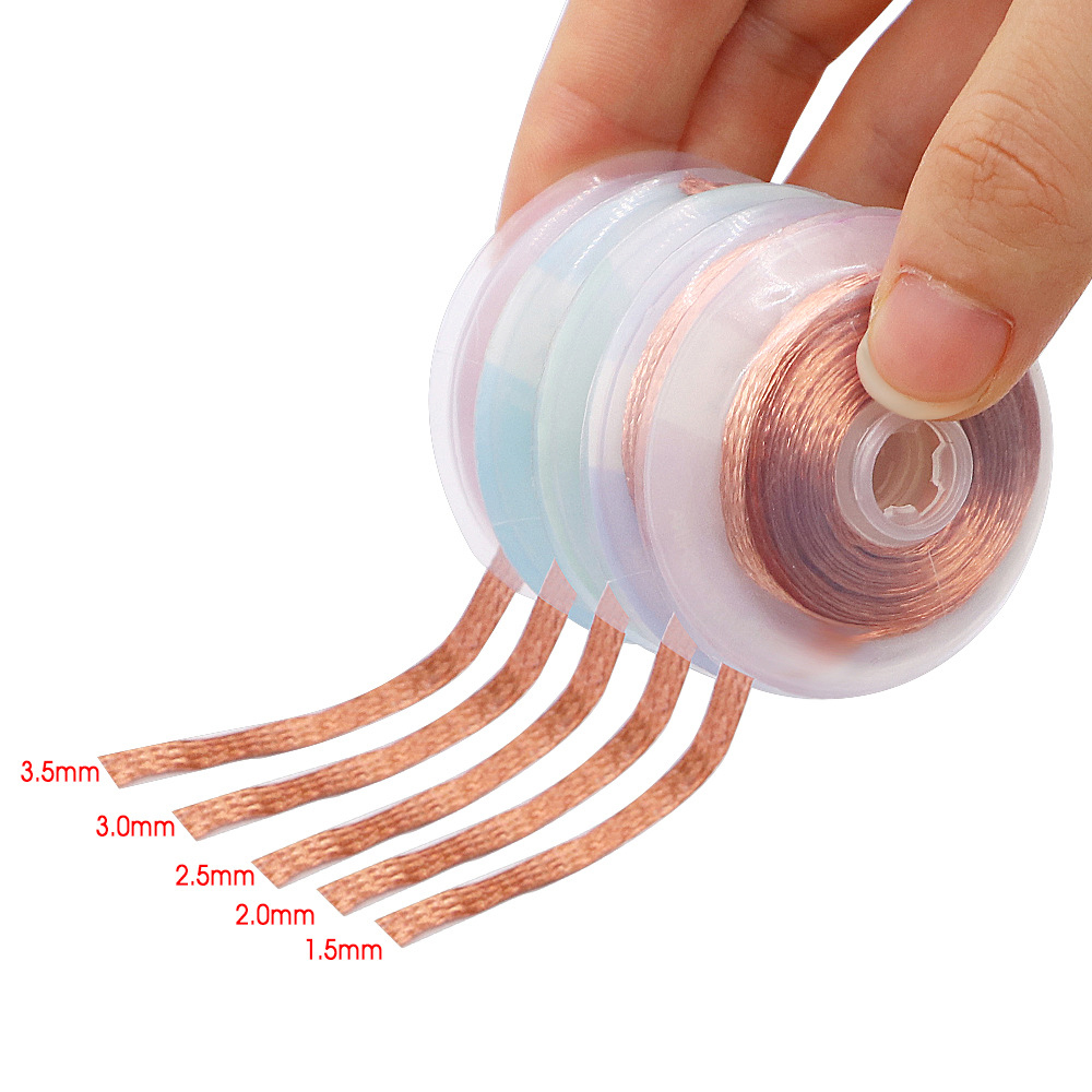 Solder Wick Braid - 1,5mm 2mm 2,5mm 3mm 3,5mm Breite