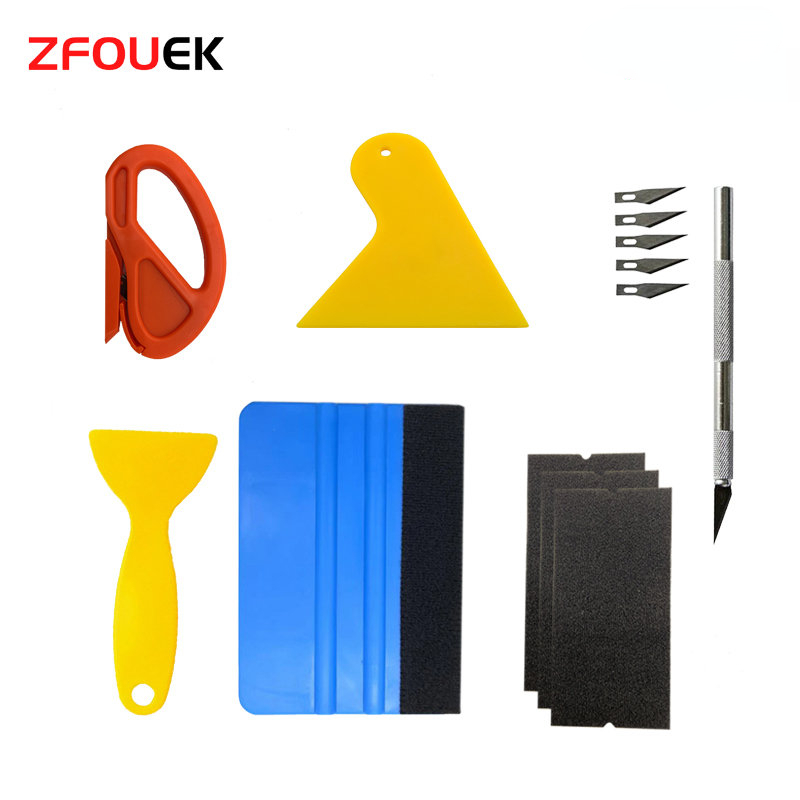Spudger Plastic Set - Auto Film Wrap Tool Kit Vinyl