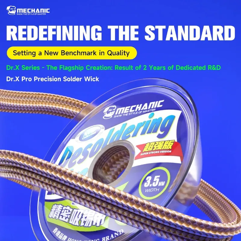 MECHANIC Dr.X Pro Entlötgeflec – Solder Wick Braid Bewertung und Preis